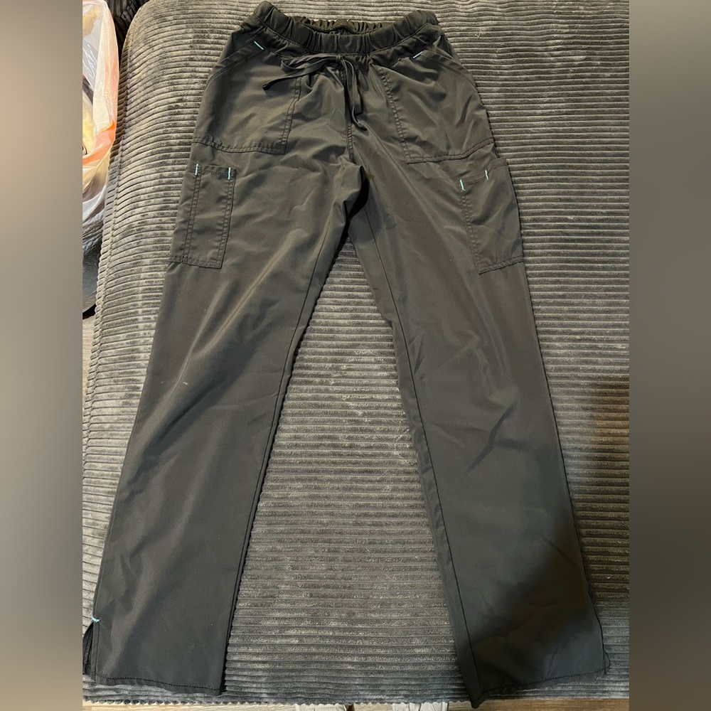 Scrub Star Grey straight leg scrub Size Small